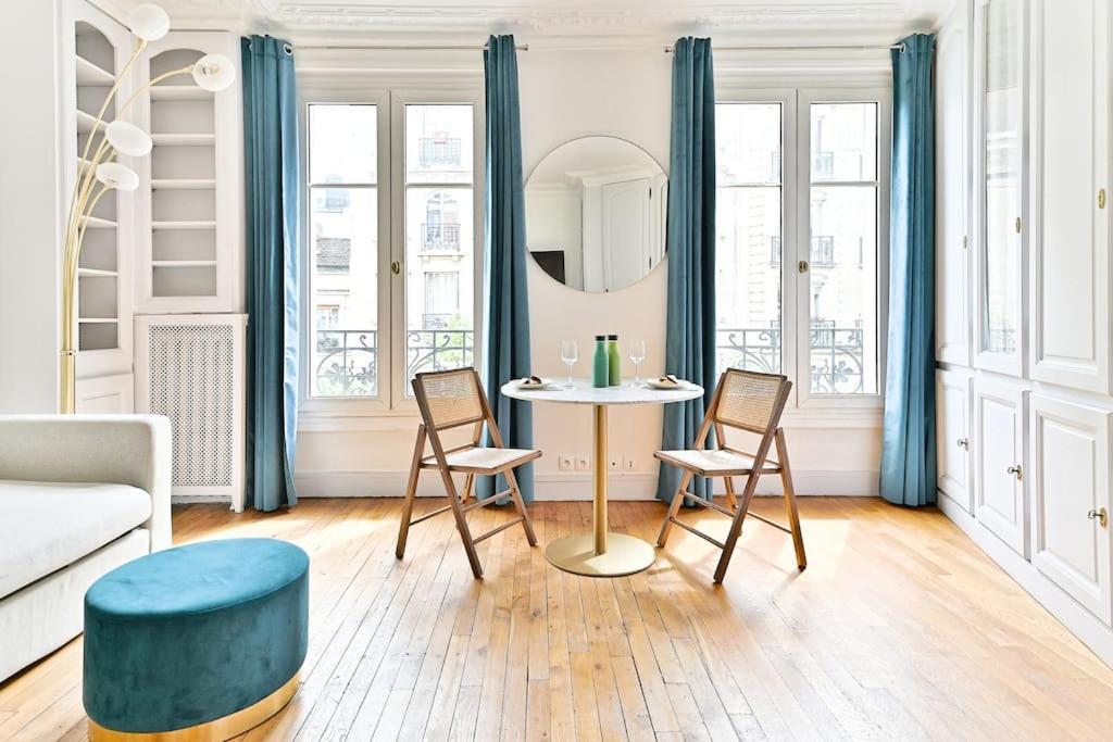 Appartement Haussmannien Lumineux Et Central- II Parigi Esterno foto